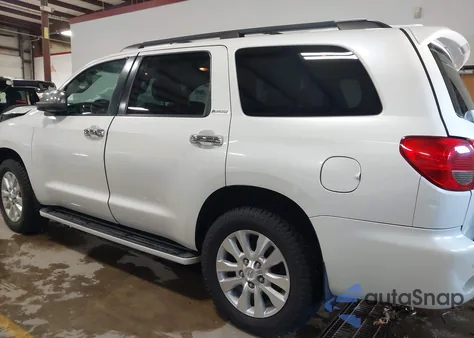2011 Toyota Sequoia Platinum 5.7L V8 from USA, damaged, VIN 5TDDW5G1XBS051453